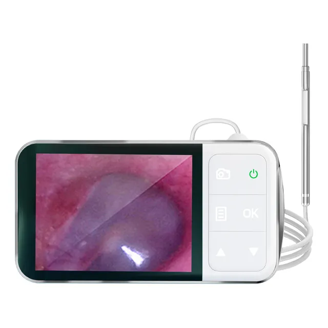 Cámara Auricular De 4.5 Pulgadas Con Otoscopio Y 1080p Con 6