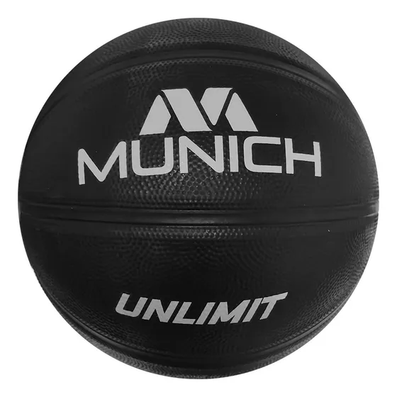 Pelota Basquet Munich Unlimit N5 Goma Color Negro