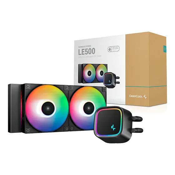 Water Cooler Le500 Deepcool Gammaxx Rgb 240mm Rle500bklnmcg1
