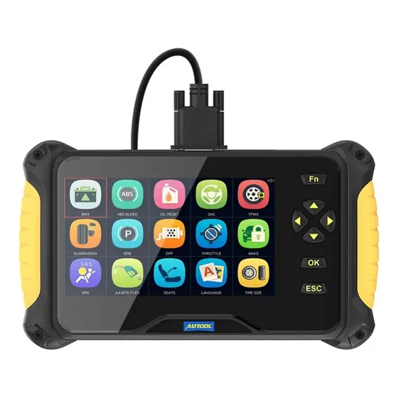 Escaner Automotriz Multimarcas Funcion Bidireccional Cs606