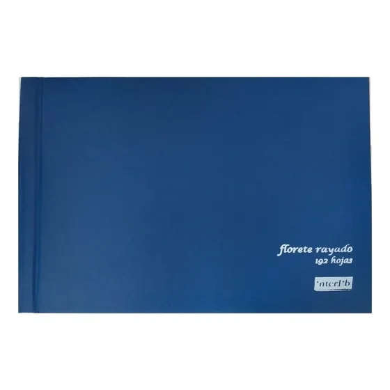 Libro Florete Italiano Rayado Con 192 Hjas Foliado Interlip