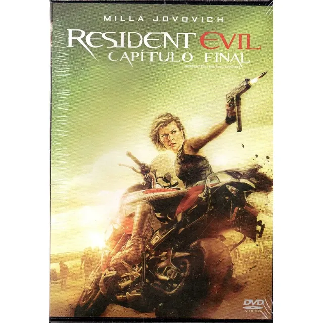 Resident Evil Capítulo Final - Dvd Nuevo Orig. Cerr. - Mcbmi