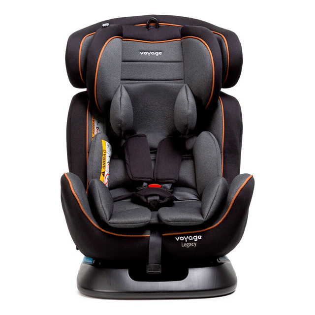 Cadeirinha Infantil Reclinável Legacy Cinza E Preto Mescla Voyage Cadeirinha Infantil Reclinável Legacy Cinza E Preto Mescla Voyage