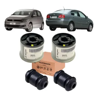 Kit 4 Buchas Bandeja Balança Dianteira Fox Polo Space Cross