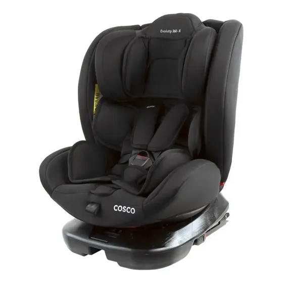Cadeirinha Cosco Evolutty 360 X, 0 a 36 kg com Isofix