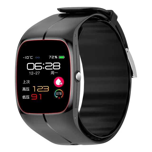 Reloj Inteligente Mide Presion Arterial Con Bomba 