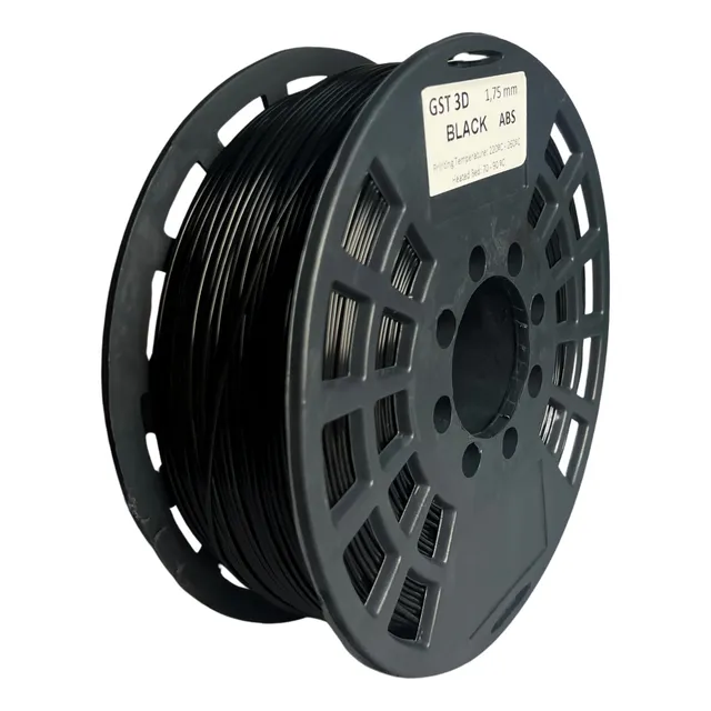 Filamentos Abs Gst3d X 1kg (s/caja) Color Negro