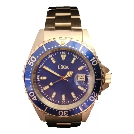 Oria Reloj Hombre Blue Metal