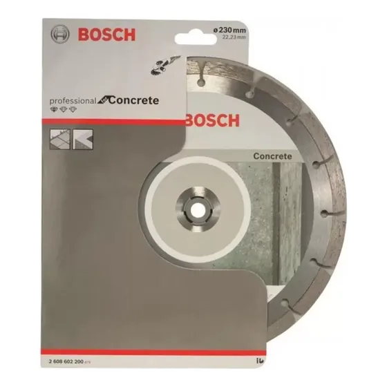 Disco Diamantado Para Hormigon Duro 9'' Bosch
