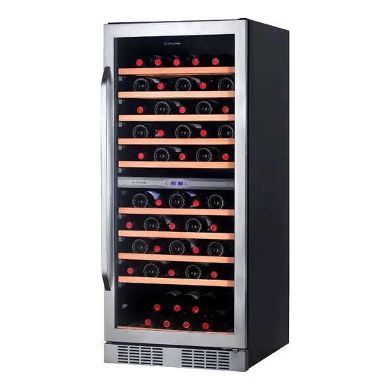 Enfriadora De Vino Futura Fut-ev110x Inox Kirkor