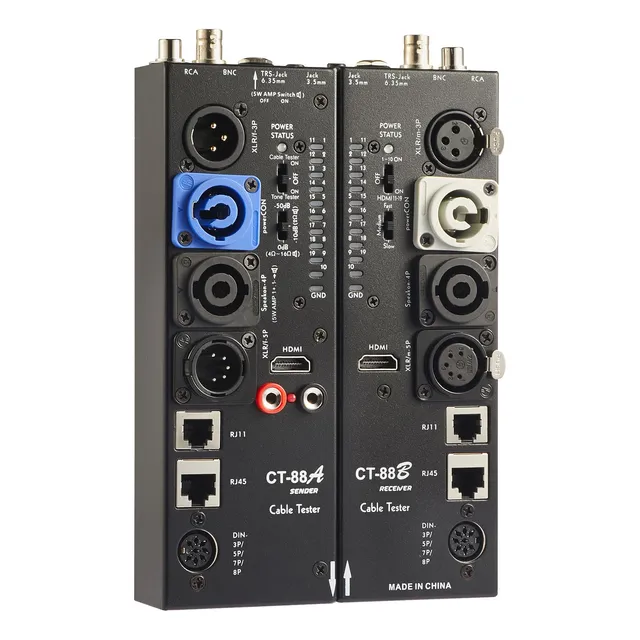 Comprobador De Cables Desmontable 15 En 1 Con Led Rectangula