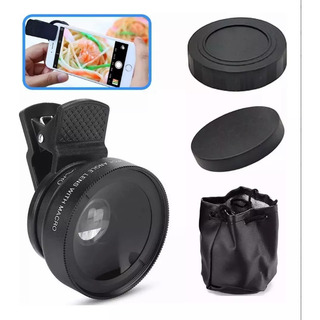 Lente Macro Universal 2 En 1 0.45x Y Macro 10x Android Phone Lente Macro Universal 2 En 1 0.45x Y Macro 10x Android Phone