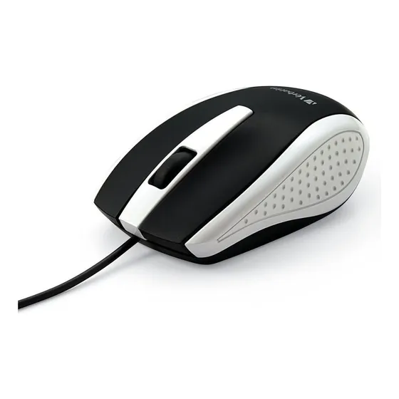 Mouse Usb - Verbatim - Corded - Blanco