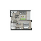 1 dormitorio | 1 baño