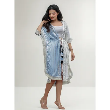 Kimono Hindu, Tapado Para Mujer Moda Hindu