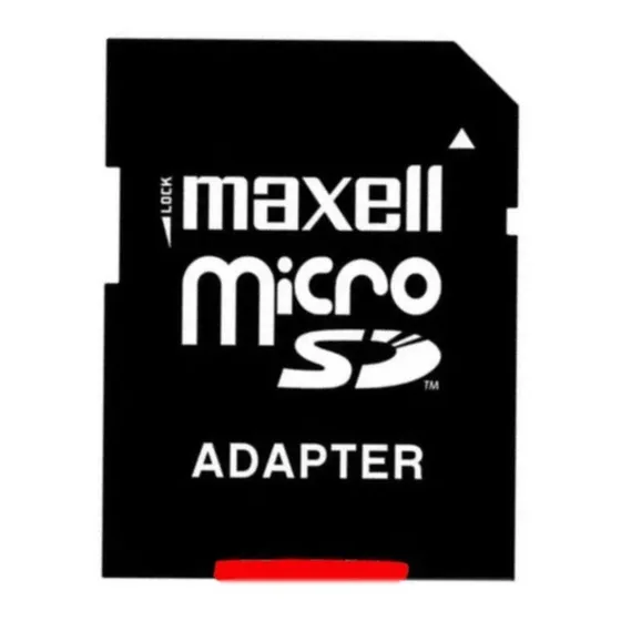 Memoria Micro Sdxc Uhs3 256gb Con Adaptador 100 Mb/s Maxell