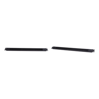 2x Cepillo Panel 19 '' 1u Servidor De Gestión De Cables 2x Cepillo Panel 19 '' 1u Servidor De Gestión De Cables