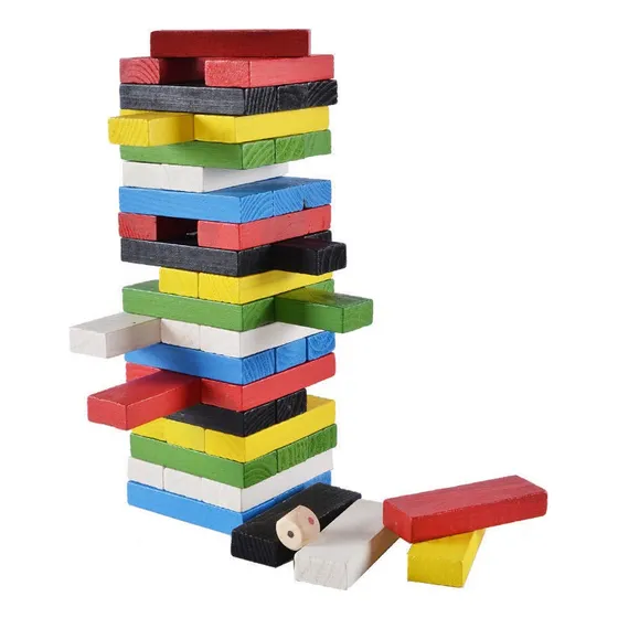 Jungo Gigante De Madera Juegos De Mesa Familiares