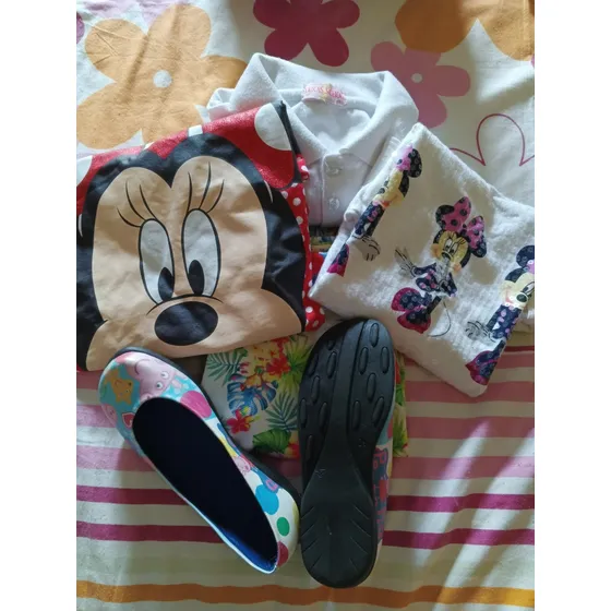 Ropa De Niña Lote Usado Buen Estado Bien Conservada. 3 Piez.