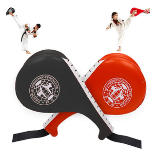 2 Almohadillas De Entrenamiento Taekwondo Kickboxing Karate 2 Almohadillas De Entrenamiento Taekwondo Kickboxing Karate