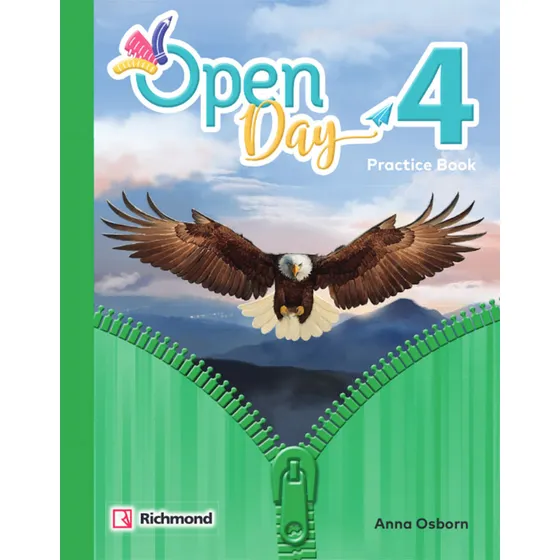 Open Day 4 Practice Book, De Sin . Editorial Richmond, Edición 1 En Español