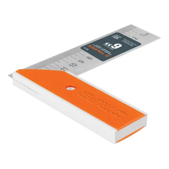 Escuadra Carpintero Acero Mango Aluminio 10 Pulgadas Truper