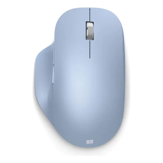 Ratón Ergonómico Bluetooth De Microsoft: Glacier Con Comfort