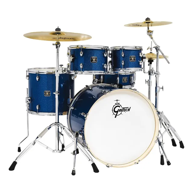 Bateria Energy 10,12,14,20 + 14 X 5,5 Blue Ge4605bs Gretsch