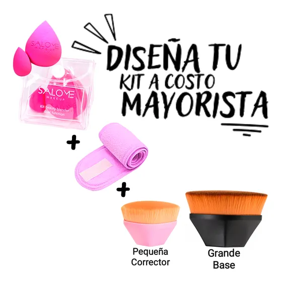 Set Dual Esponjas Beauty Blender Carterita Salome 