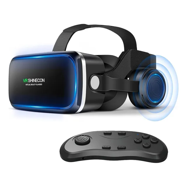 Gafas/auriculares De Realidad Virtual 3d C Y Visión Panorámi