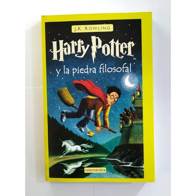 Libro: Harry Potter Y La Piedra Filosofal - J. K. Rowling