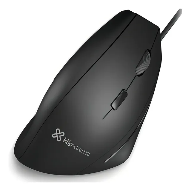 Mouse Vertical Ultra Ergonómico Kmo-505 Cable Usb Klipxtreme