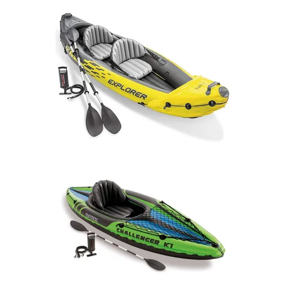 Kayak Explorer K2 Inflable Para 2 - Challenger K1 Inflable P
