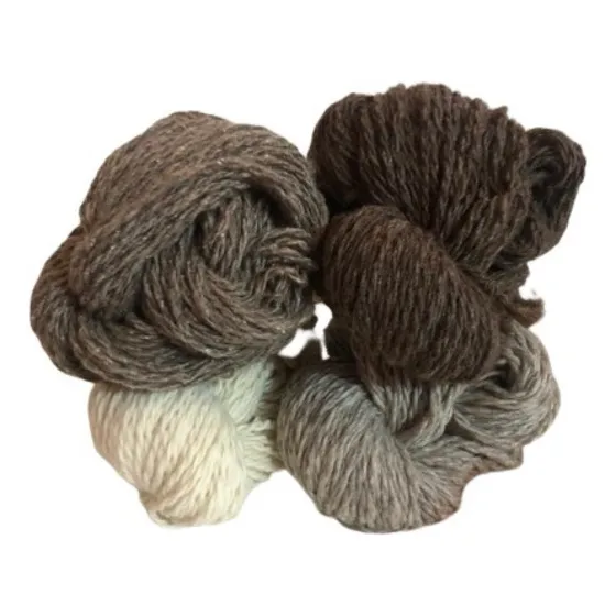 Hilado 100% Lana Oveja Colores Naturales (sin Teñir) 3 Kg