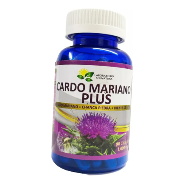 Cardo Mariano Plus  1000 Mg  90 Capsulas Pack 3 Unid