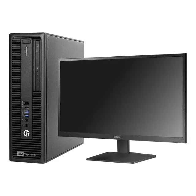 Torre Computador Hp A8 Ddr4 Usado + Mon Samsung 19  Nuevo