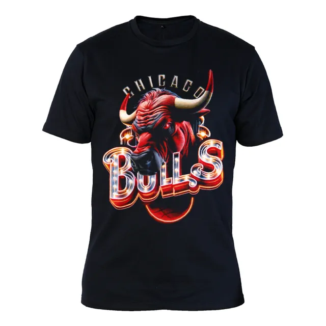 Remera Algodón Premium - 0426 Básquet 2 - Chicago Bulls