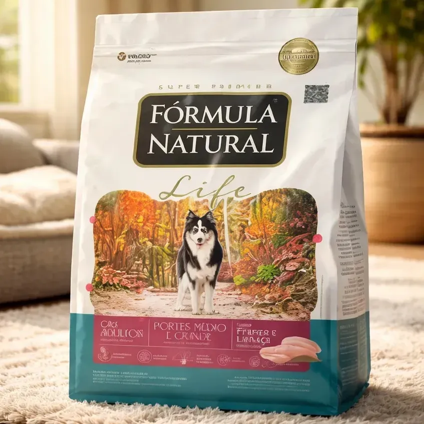 Fórmula Natural Life Cães Adultos Portes Médio E Grande Frango E Linhaça 15 kg