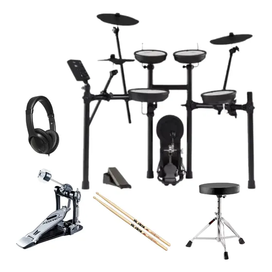 Bateria Eletronica Roland Td07kv V-drums Td 07kv + Kit