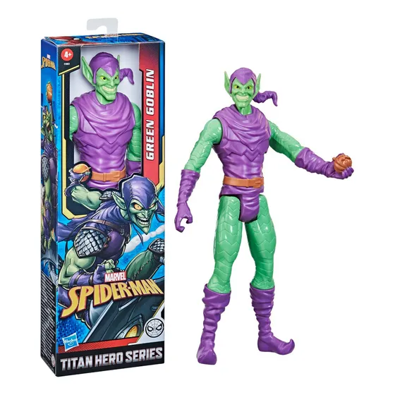 Hasbro Vingadores Marvel Boneco Duende Verde F4983 Titan Hero Series 30cm