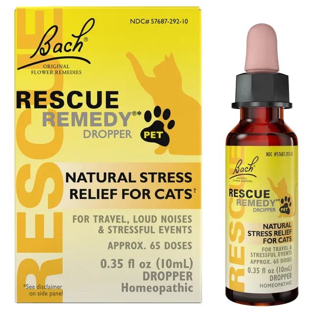 Calming Drops Rescue Remedy Pet Para Gatos, 10 Ml