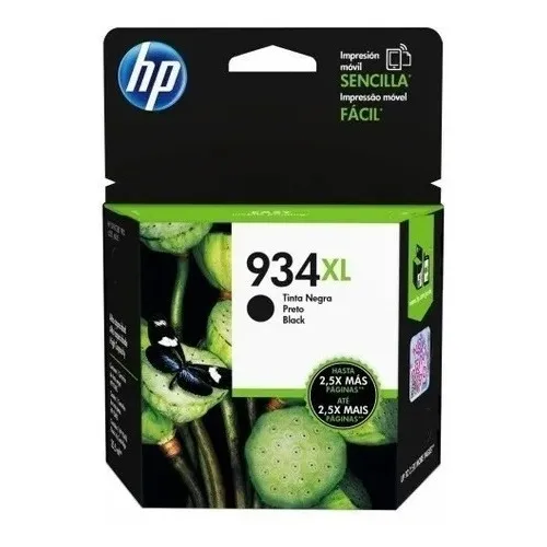Tinta Hp 934xl C2p23al Negro Officejet Pro 6830/6230 Alto Re