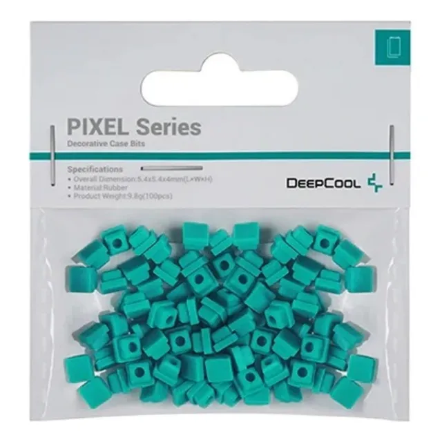 Accesorio Deepcool Pixel Series Verde 100 Piezas De Silicona