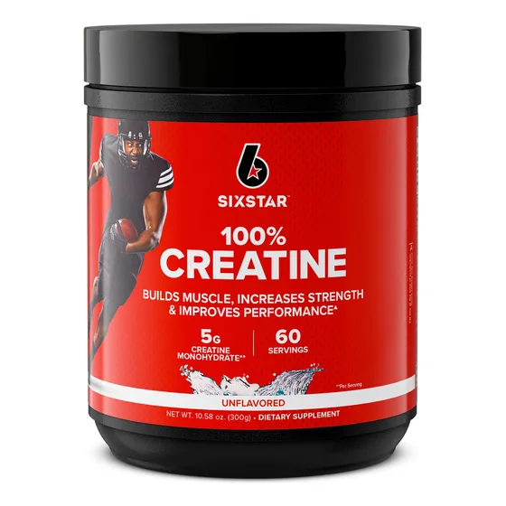 Monohidrato De Creatina En Polvo Six Star Elite 100% 300 G