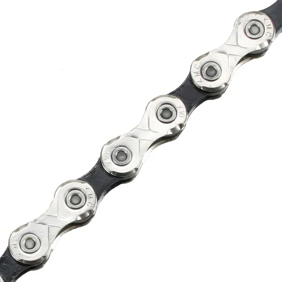 Cadena Bicicleta Kmc X11 11v Silver Y Black 128 Eslabones