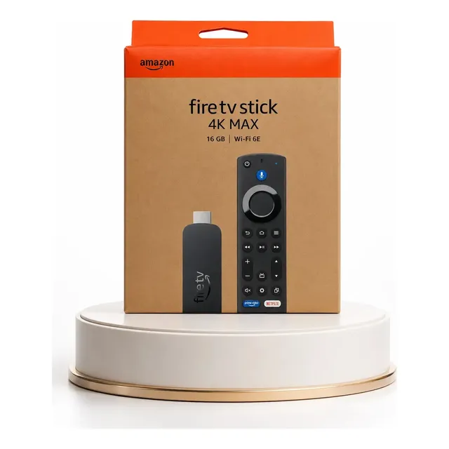 Amazon Fire Tv Stick 4k Max 16gb Wi-fi 6e Alexa...