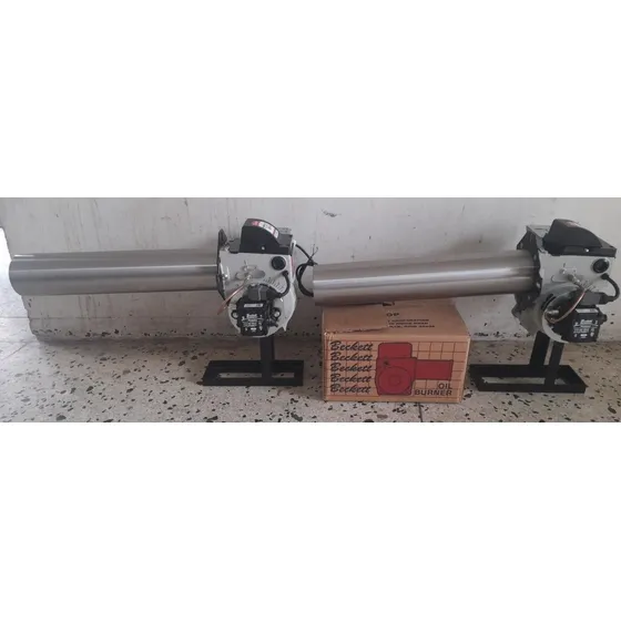 Quemador Gasoil Para Horno Piso Panaderia Cañon Largo 50cm