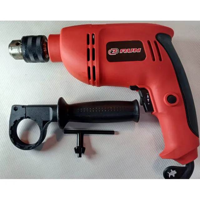 Taladro De Impacto De 12  Marca Run Velocidad Variable 
