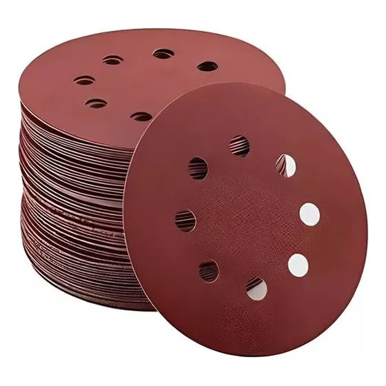 Disco De Lija Roja 5 (10 Unid.) Para Lijadora Eléctrica P180