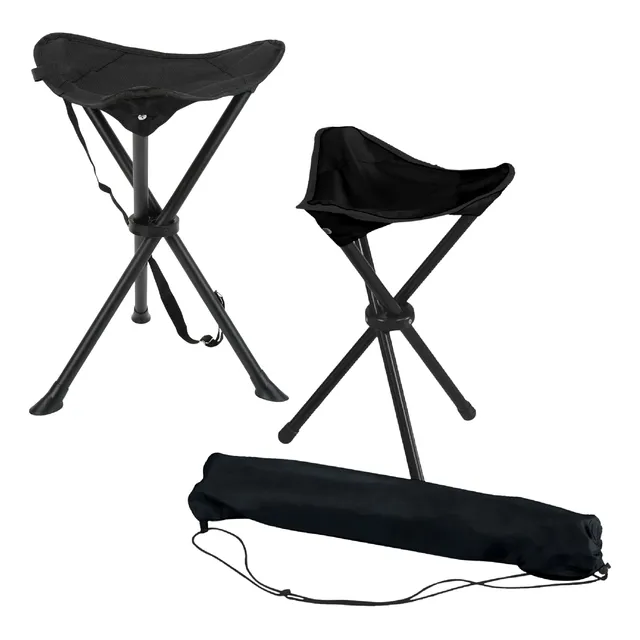 Set De 2 Bancos Plegables Portátil Tipo Taburete Para Playa